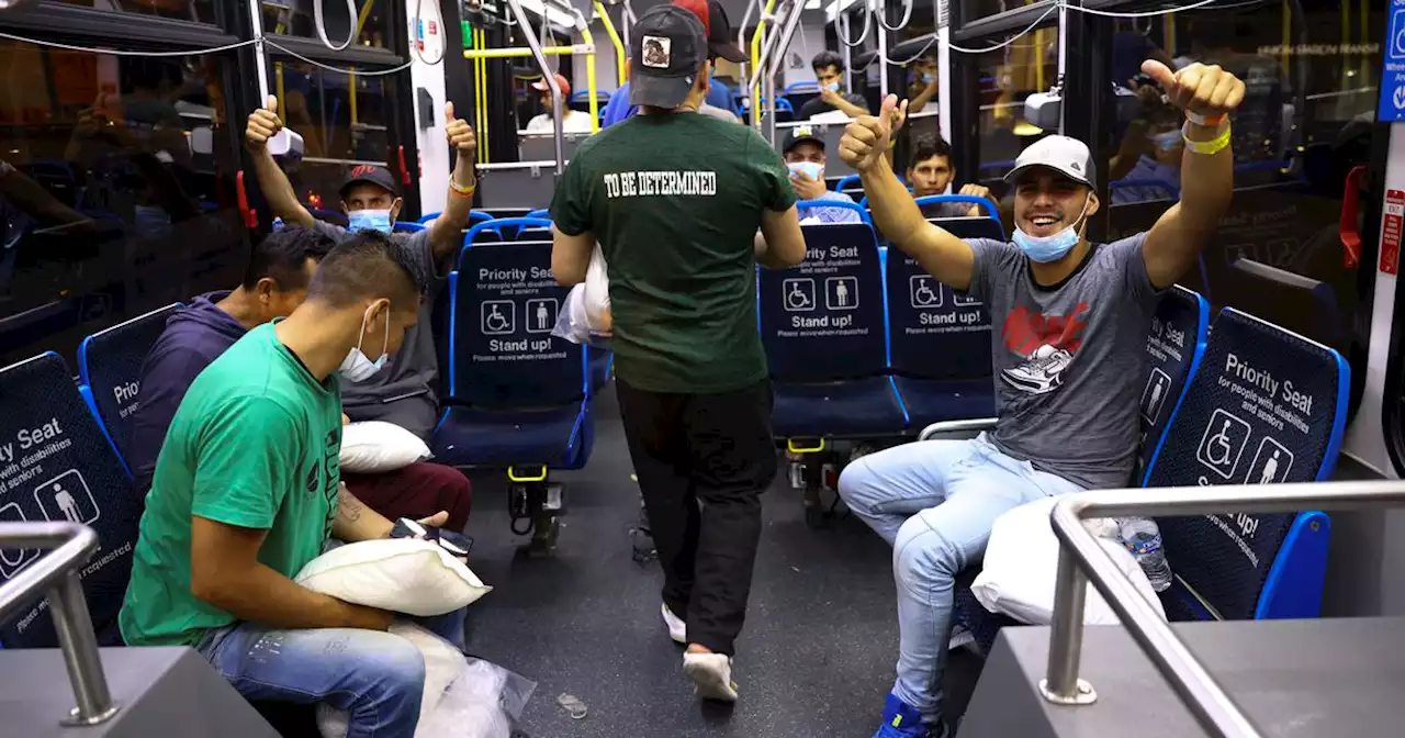 Some migrants bused to Chicago from Texas sent to suburbs without prior notice from mayor