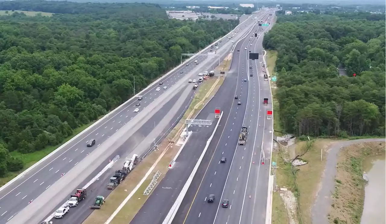 Update: Nine New Miles Of Toll Lanes Along I-66 Opened Over The Weekend