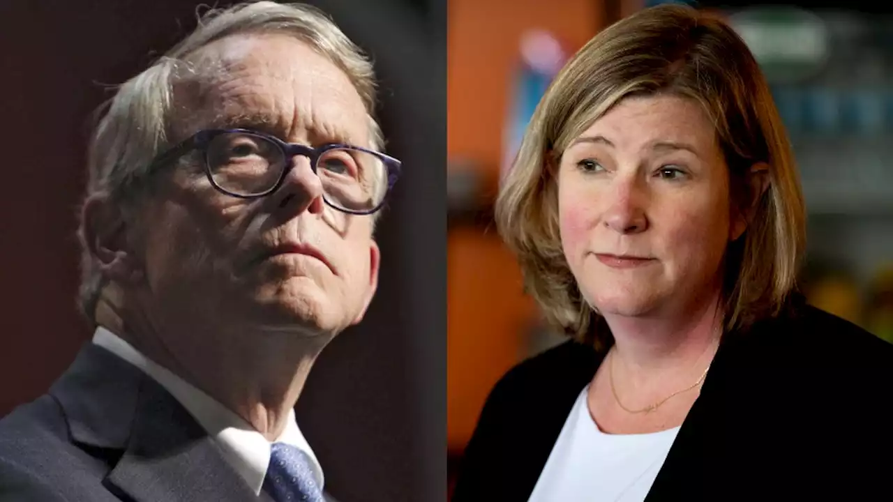 Ohio Gov. Mike DeWine has big lead in reelection bid over Nan Whaley in new poll