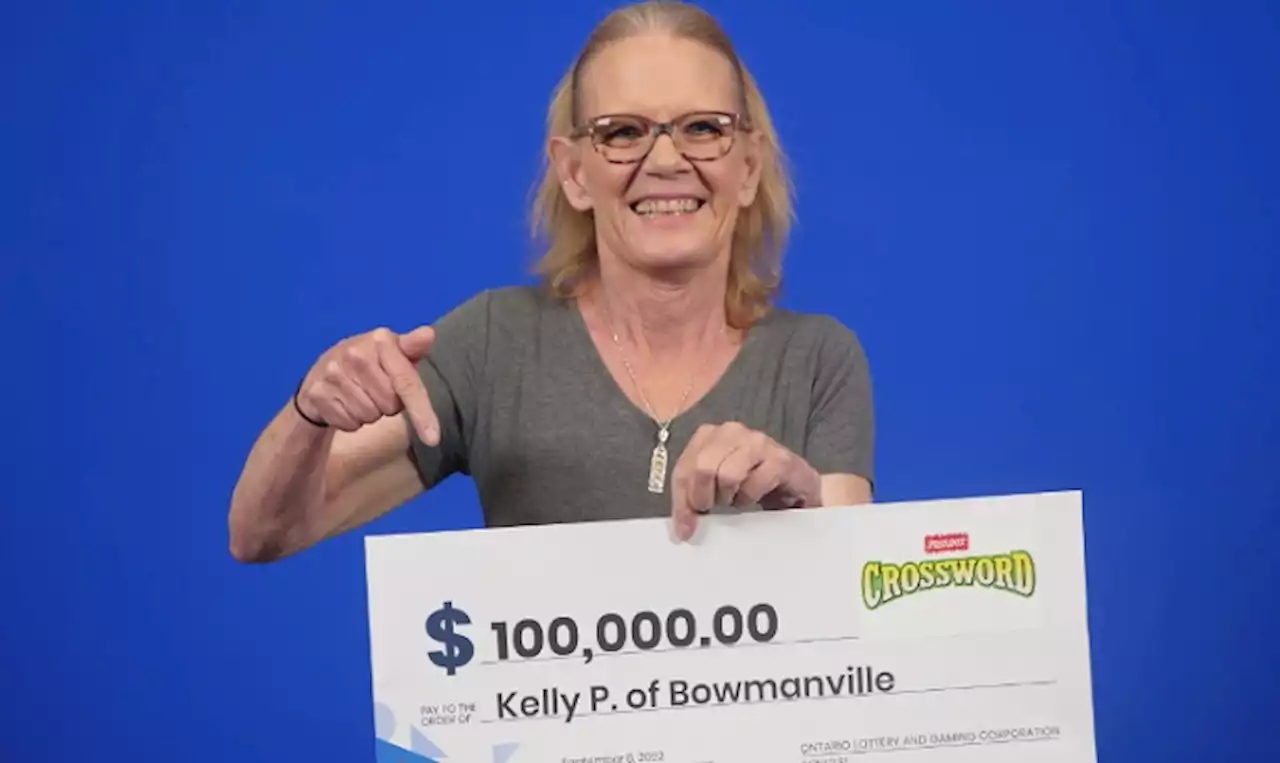 Bomanville woman celebrating lucky lotto win