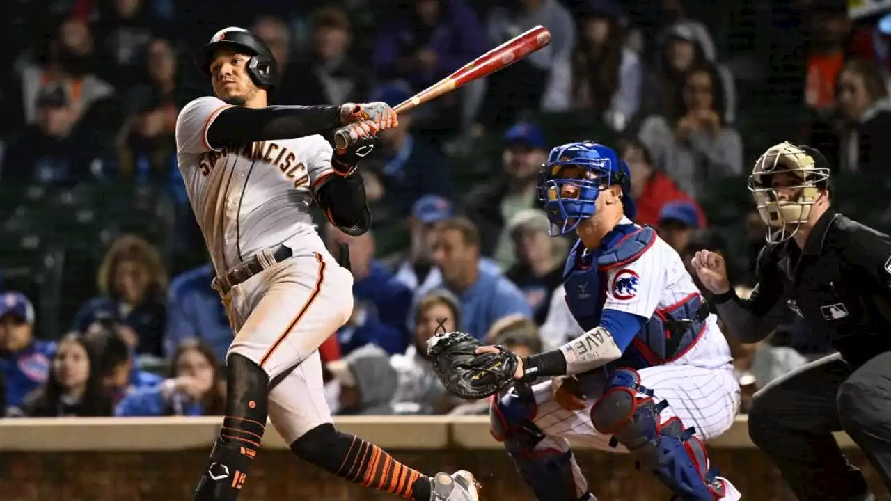 Estrada, Flores homer in late innings, Giants beat Cubs 4-2