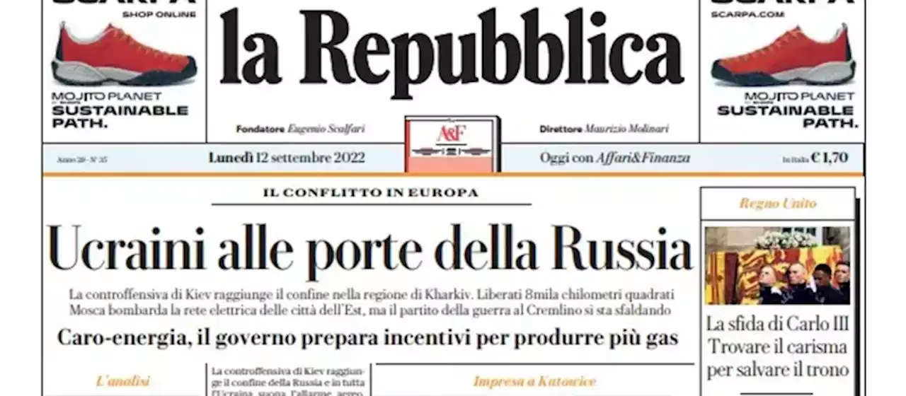 Le prime pagine di oggi - Il Post