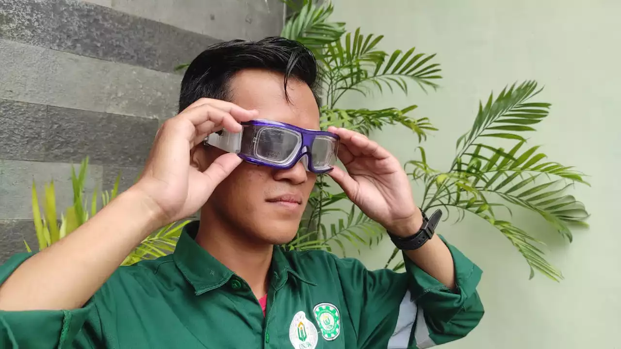 Bantu Pekerja Industri, Mahasiswa Unusa Ciptakan Safety Goggles Myopi