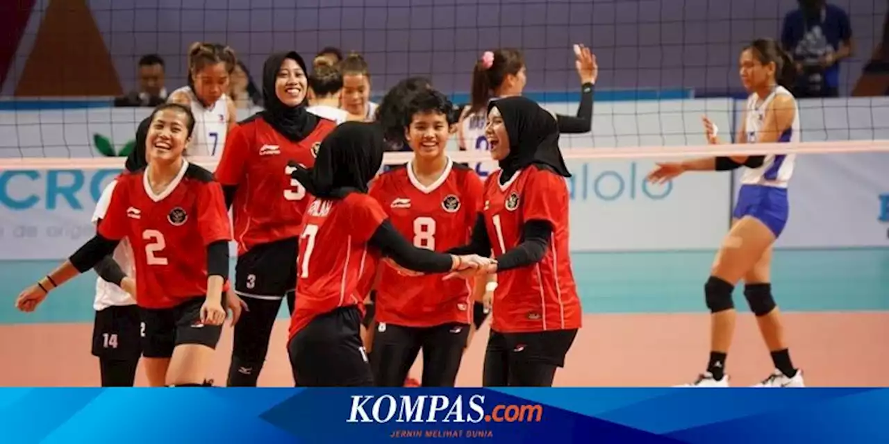 ASEAN Grand Prix 2022: Taklukkan Filipina, Timnas Voli Putri Indonesia Selamat dari Posisi Juru Kuci