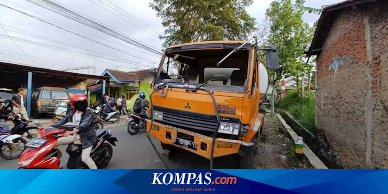 Truk Tangki Hantam Rumah Warga Kabupaten Bandung, Satu Orang Tewas