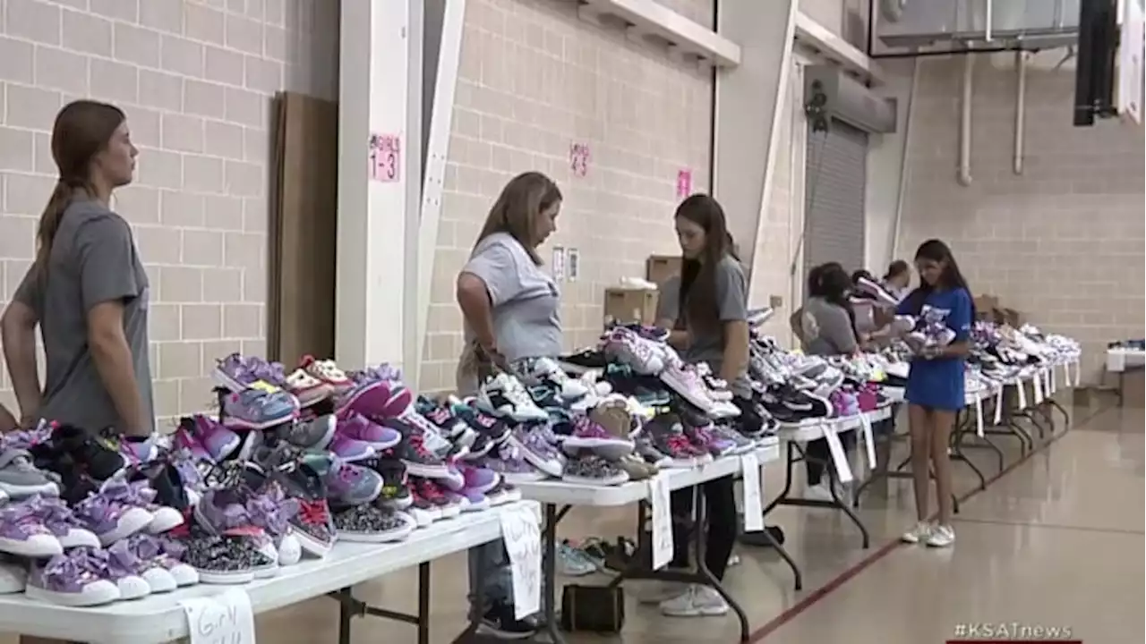 Salvation Army donates thousands of shoes to San Antonio children