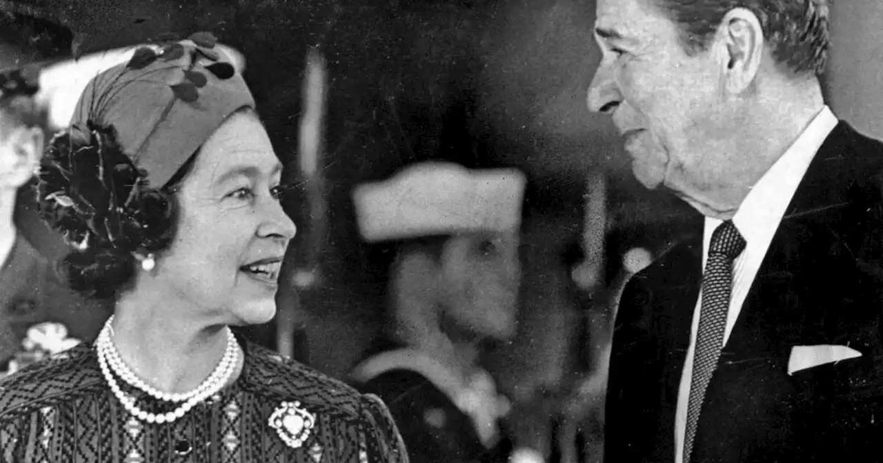 When Reagan hosted Queen Elizabeth and Jerry Brown met with 'cool' Prince Charles in California