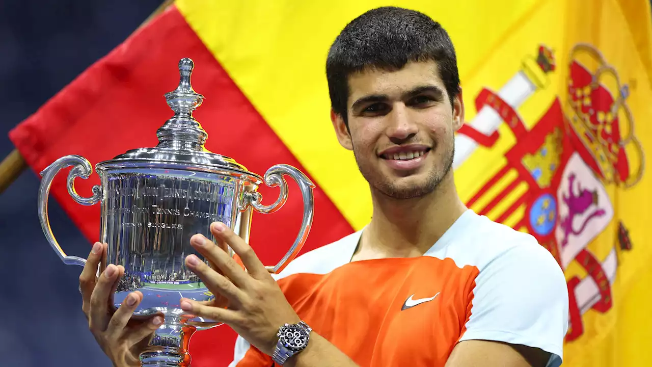 Carlos Alcaraz remporte l’US Open et devient le plus jeune N.1 mondial de l’histoire