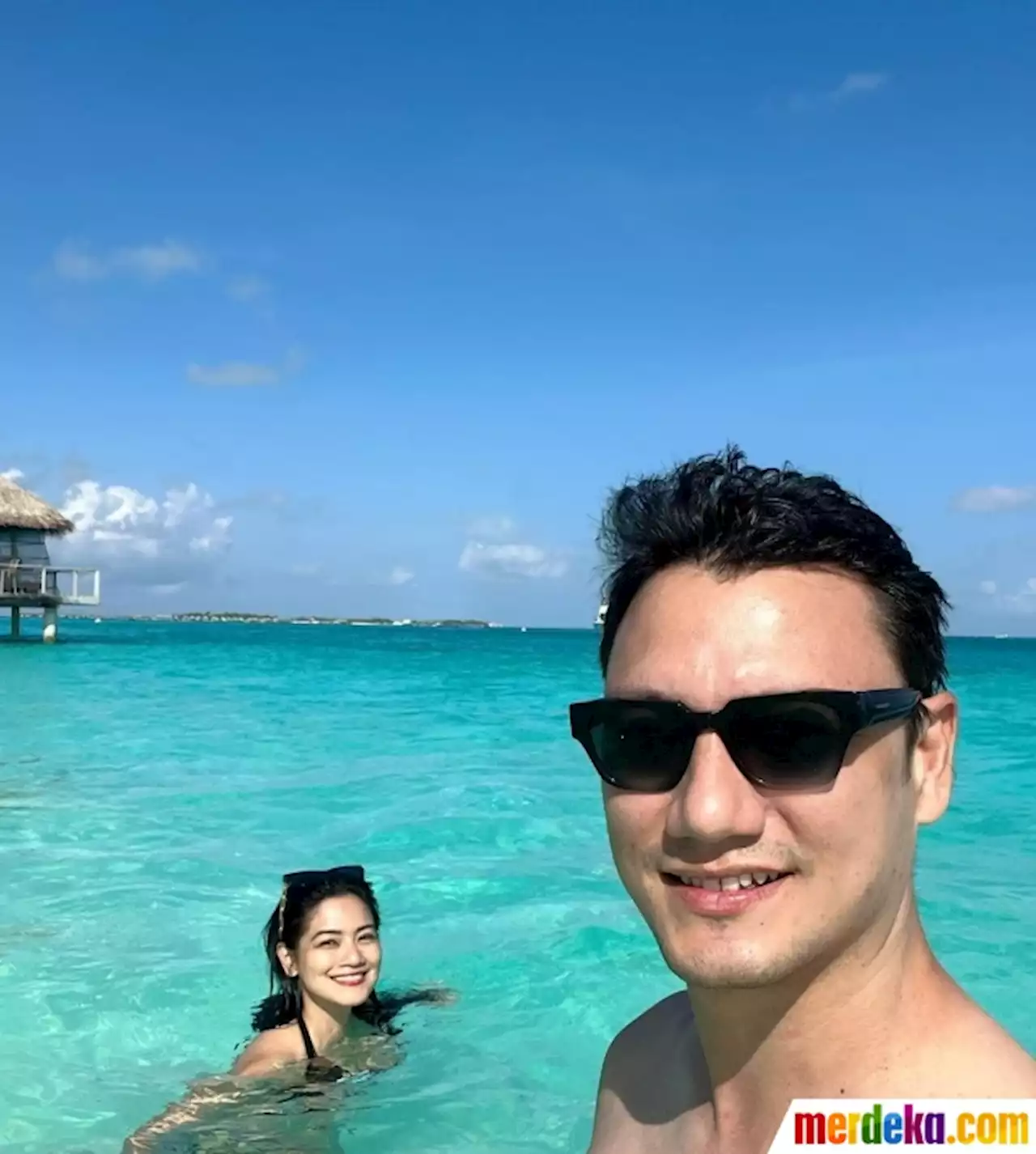 Foto : 10 Momen Keseruan Titi Kamal & Christian Sugiono Liburan di Maldives, Romantis Banget | merdeka.com