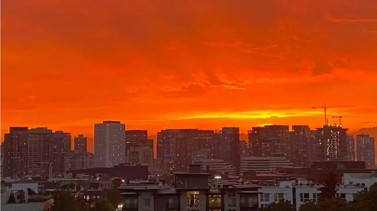 Ross: Orange skies are a beautiful, clear climate change warning