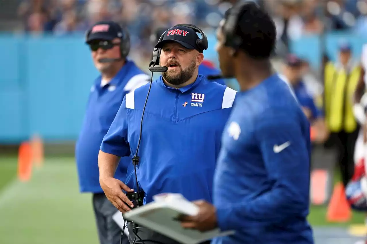 Brian Daboll’s fiery speech, gutsy 2-point call sets tone in terrific Giants debut | Politi