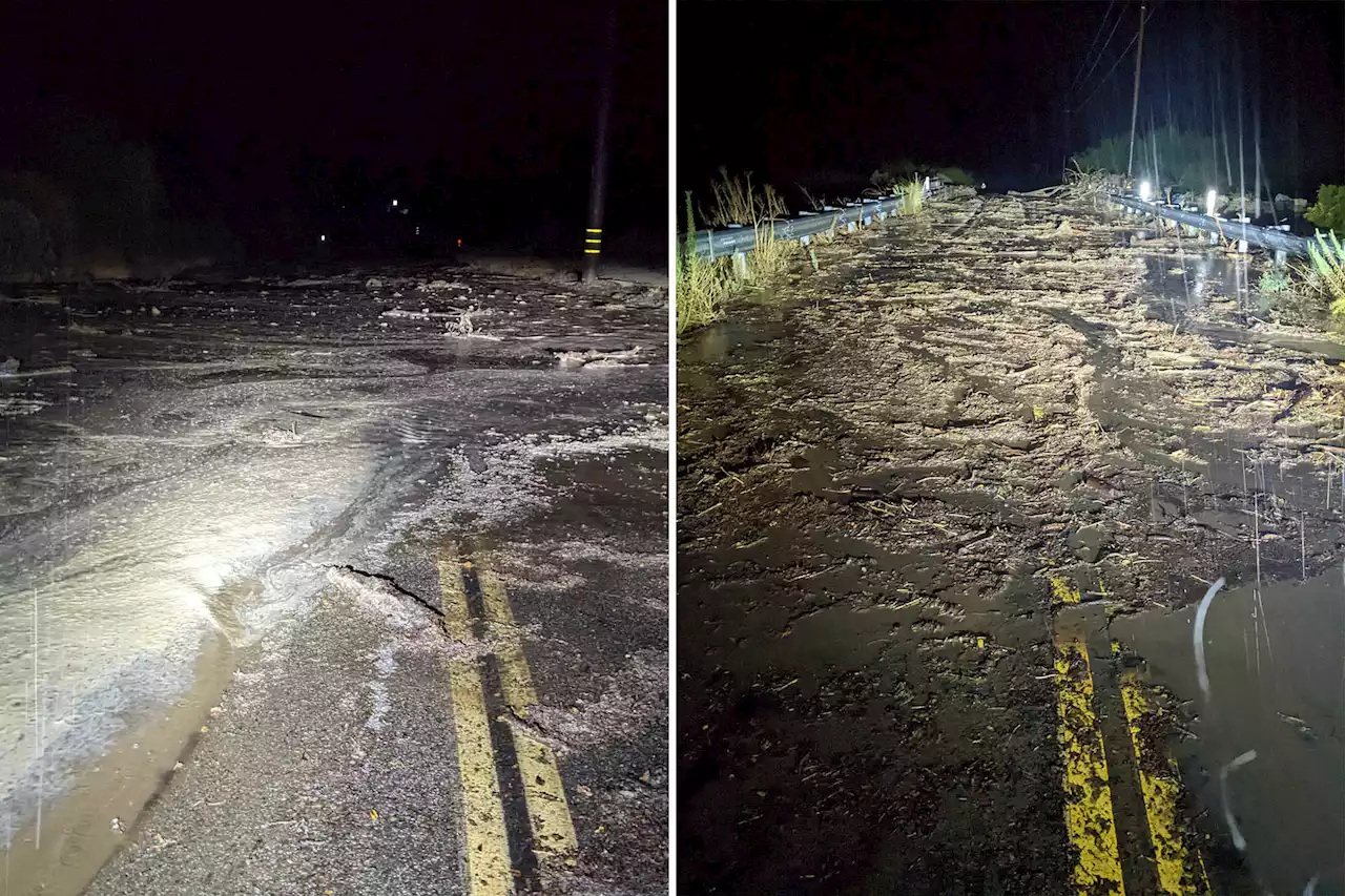 Dozens rescued from devastating mudslide in Southern California