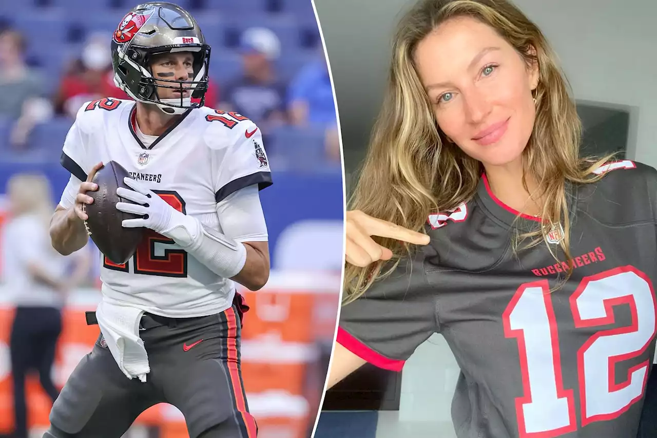 How Gisele Bündchen is supporting Tom Brady for Buccaneers opener after spat