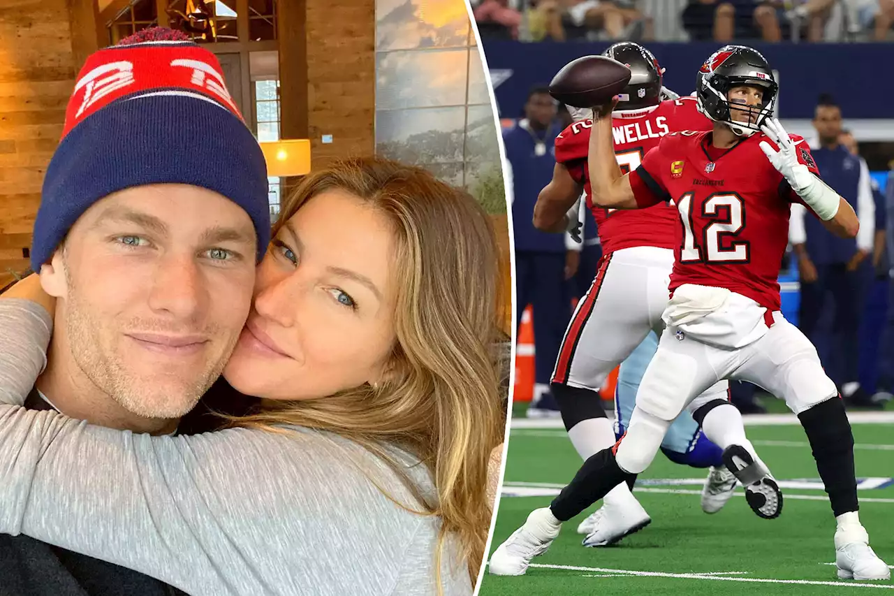 Gisele Bündchen tweets support for Tom Brady but misses game amid ‘epic fight’