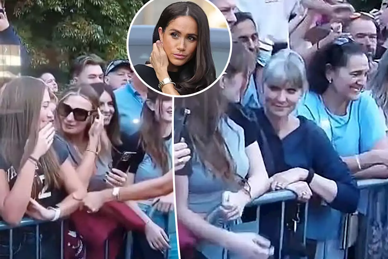 Meghan Markle snubbed by Queen mourner who ignored the duchess’ greeting