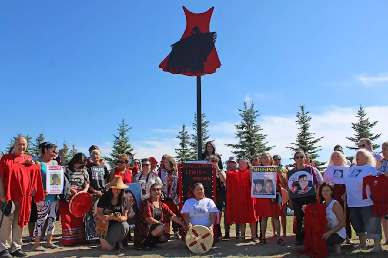 ‘We're not alone anymore’: Prince George unveils Red Dress Society monument