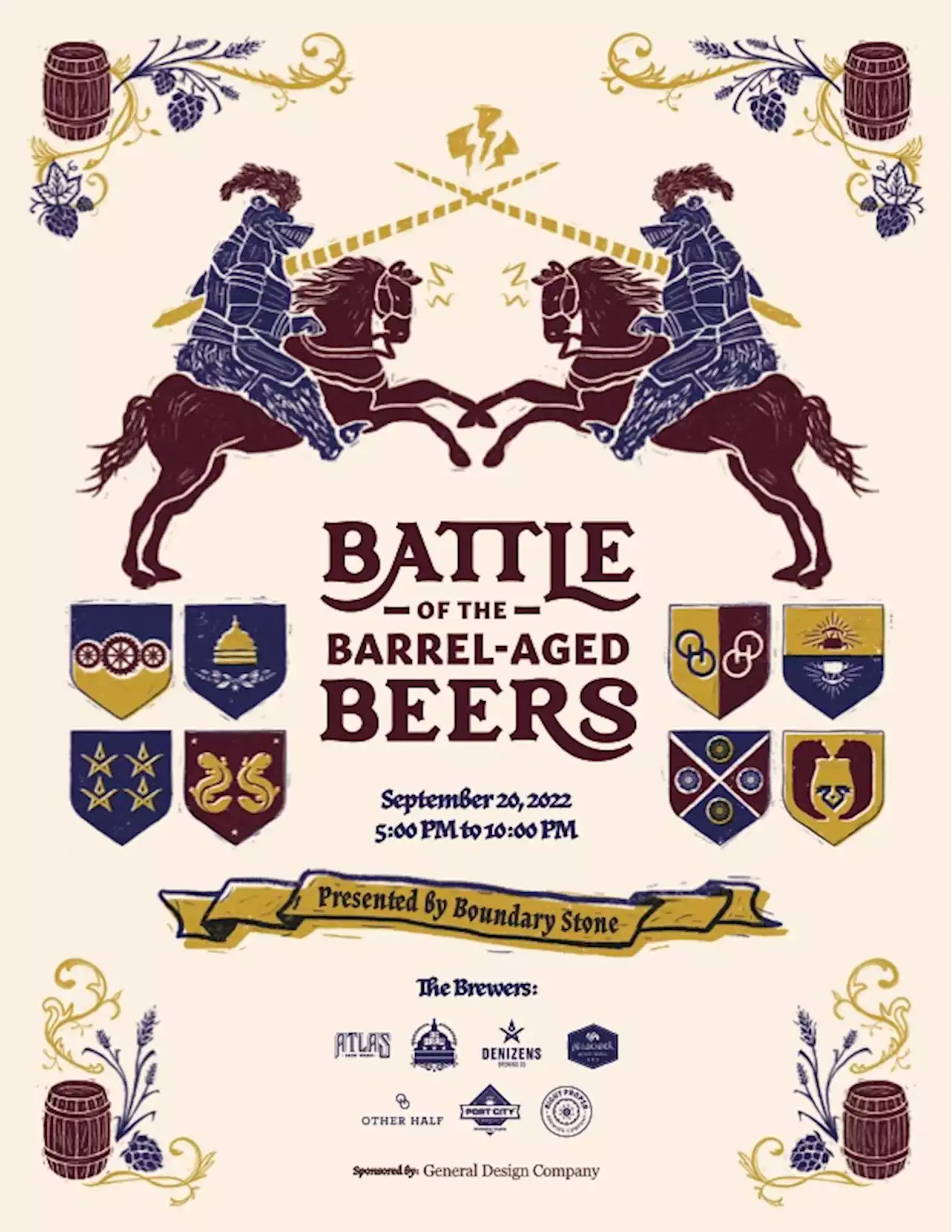 Battle of the Barrel Aged Beers IX at Boundary Stone Sept. 20th! - PoPville