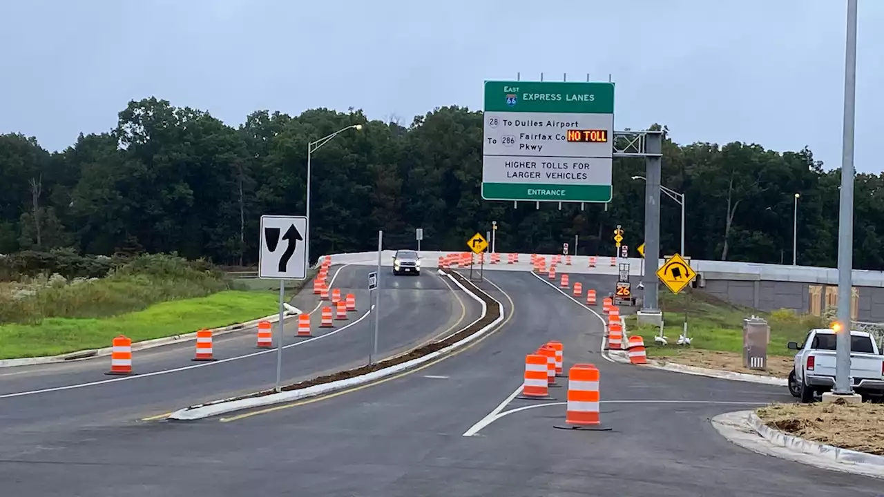 New I-66 toll lanes begin commuting shift in Northern Virginia