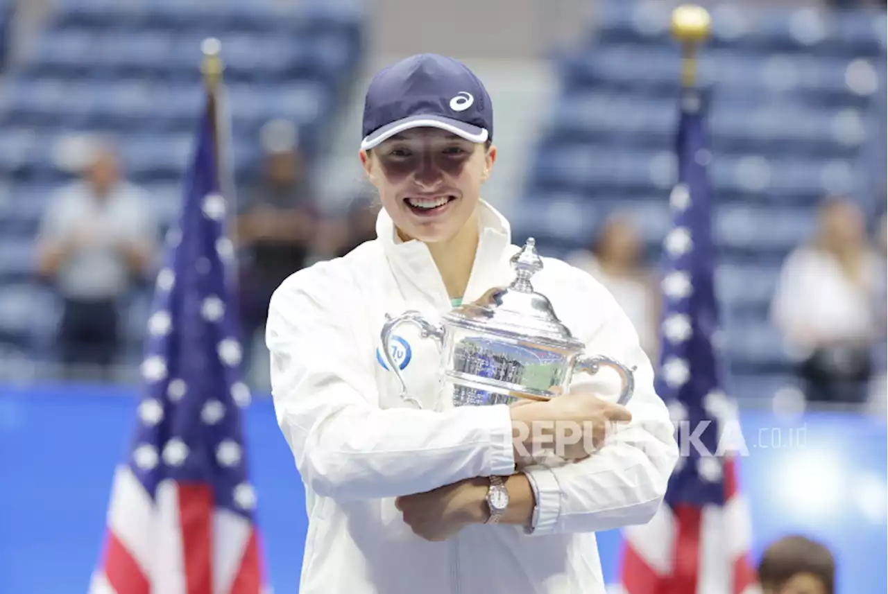 Juara US Open, Swiatek Makin Nyaman jadi Peringkat Satu Dunia |Republika Online