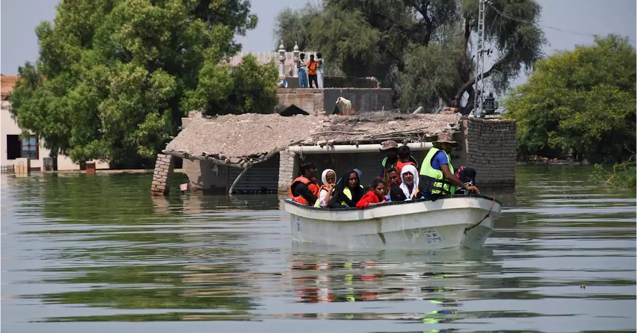 Pakistan races to keep floodwaters out of power station that supplies millions