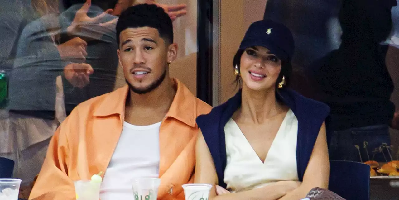 Kendall Jenner Wears a Sporty and Sleek White Dress for Date Night With Devin Booker