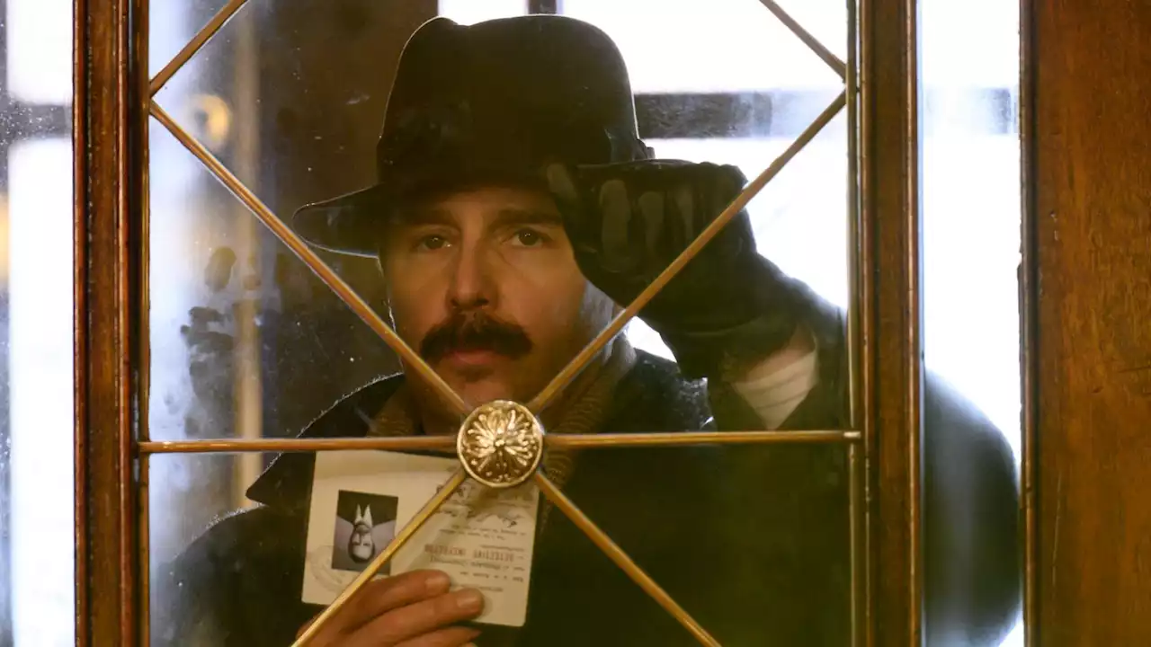 Sam Rockwell on his latest grumpy detective role in Agatha Christie spoof See How They Run