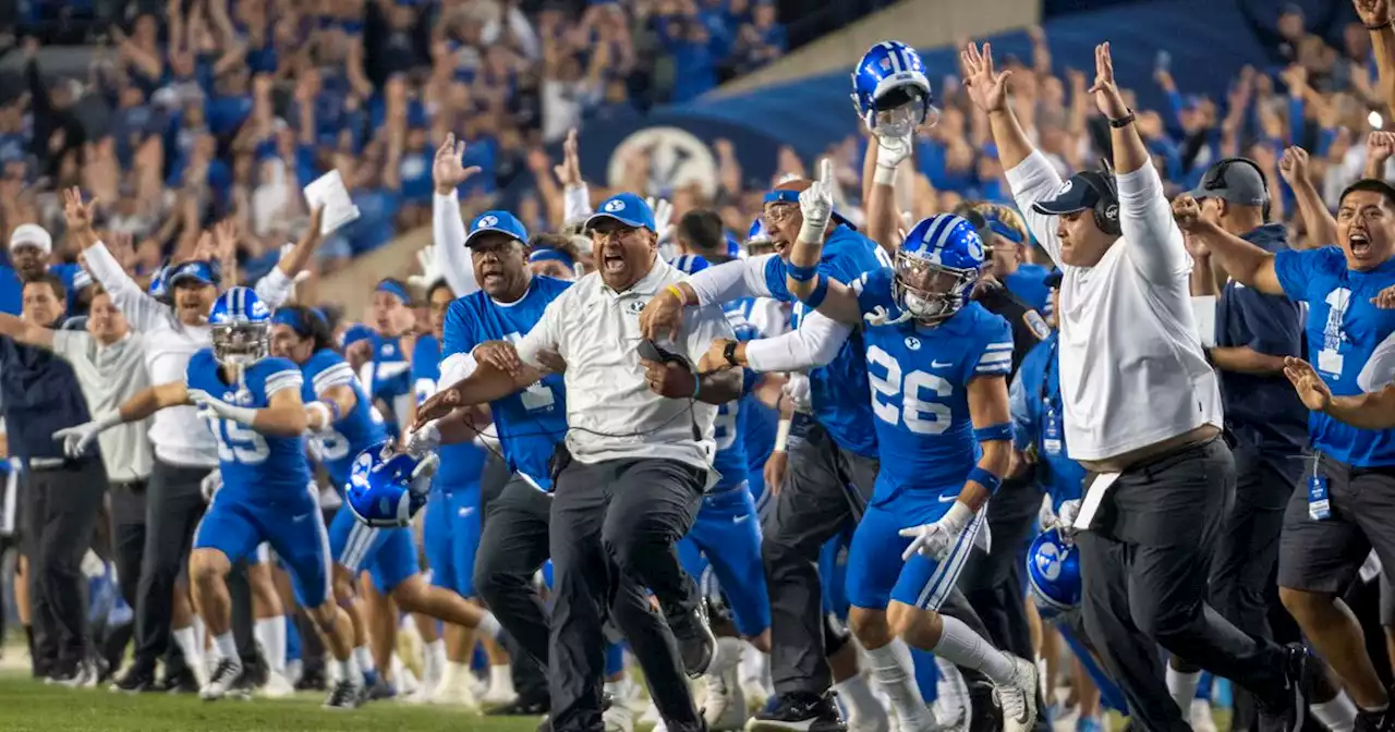 ‘We are here to shake up college football’: BYU makes a statement in upset over No. 9 Baylor