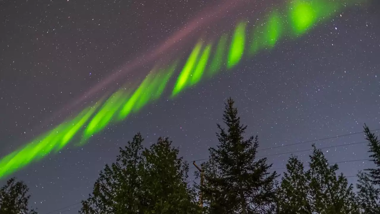 Odd aurora-like STEVE phenomenon captured in stunning night sky photo