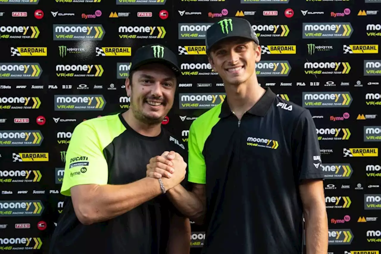 Offiziell: Luca Marini bleibt im Mooney VR46 Team