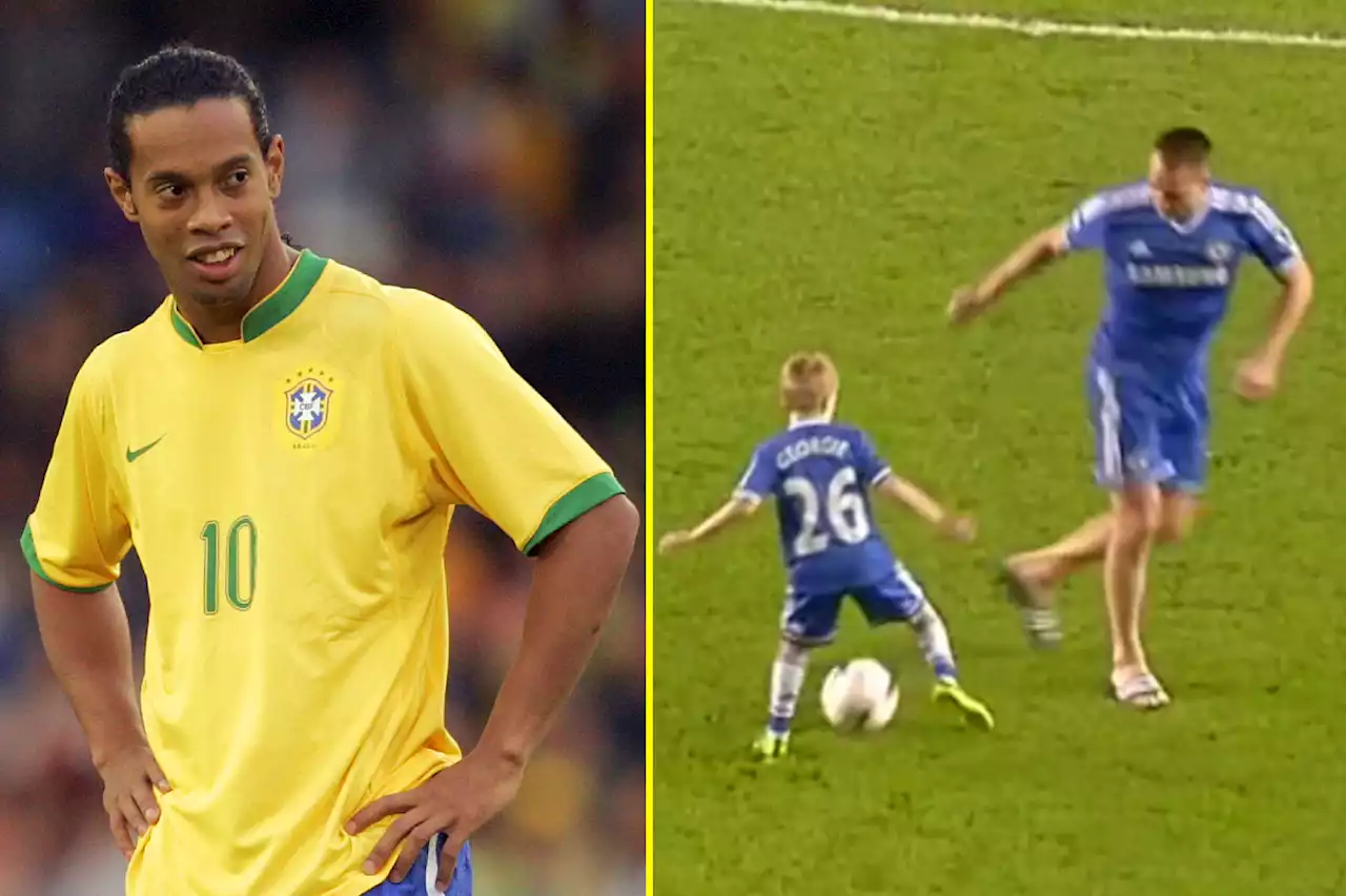 John Terry secretly had five-star skills and used Ronaldinho trick to nutmeg his son