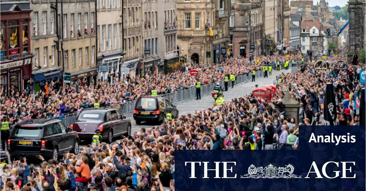 They came, they cried, they mourned to witness history in the making