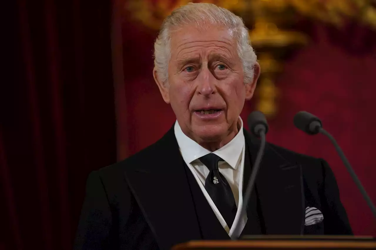 King Charles and Queen Camilla take to their thrones & address Parliament