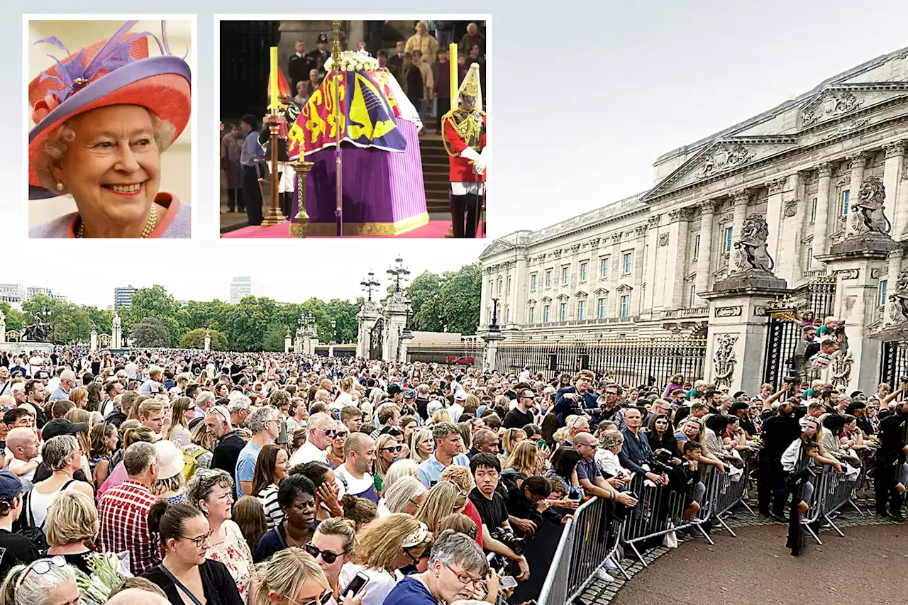 Queues to see Queen lying in state could last 12 hours & stretch for 3 miles