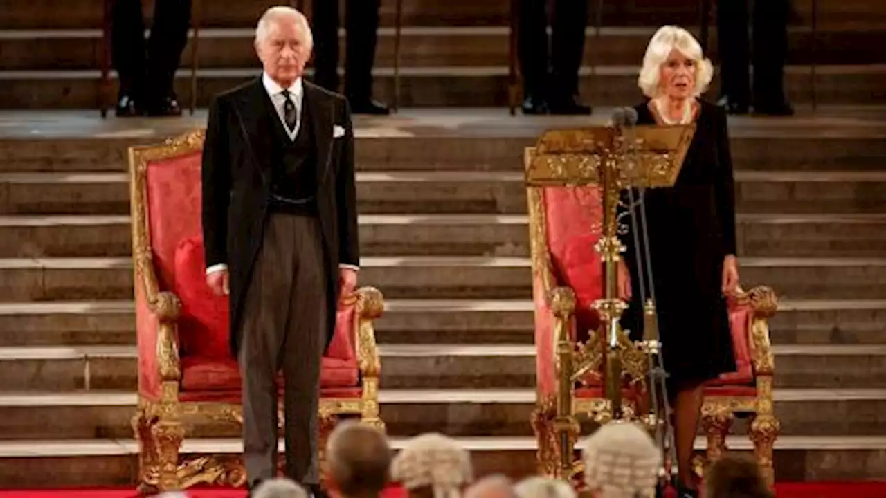 King Charles III makes first address to UK parliament after Queen's death