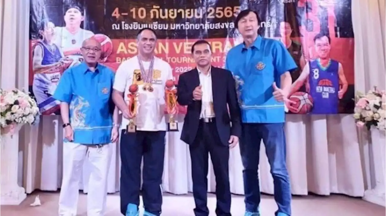 2 Tim Indonesia Bersinar di Turnamen Basket Veteran Asean ke-31