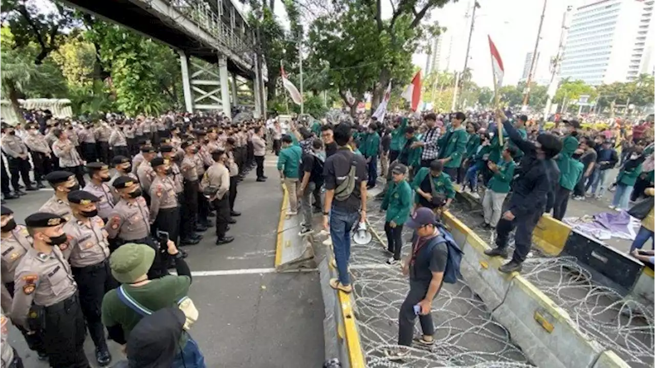 Polisi Amankan 5 Orang yang Diduga Provokasi Kericuhan Demo BBM