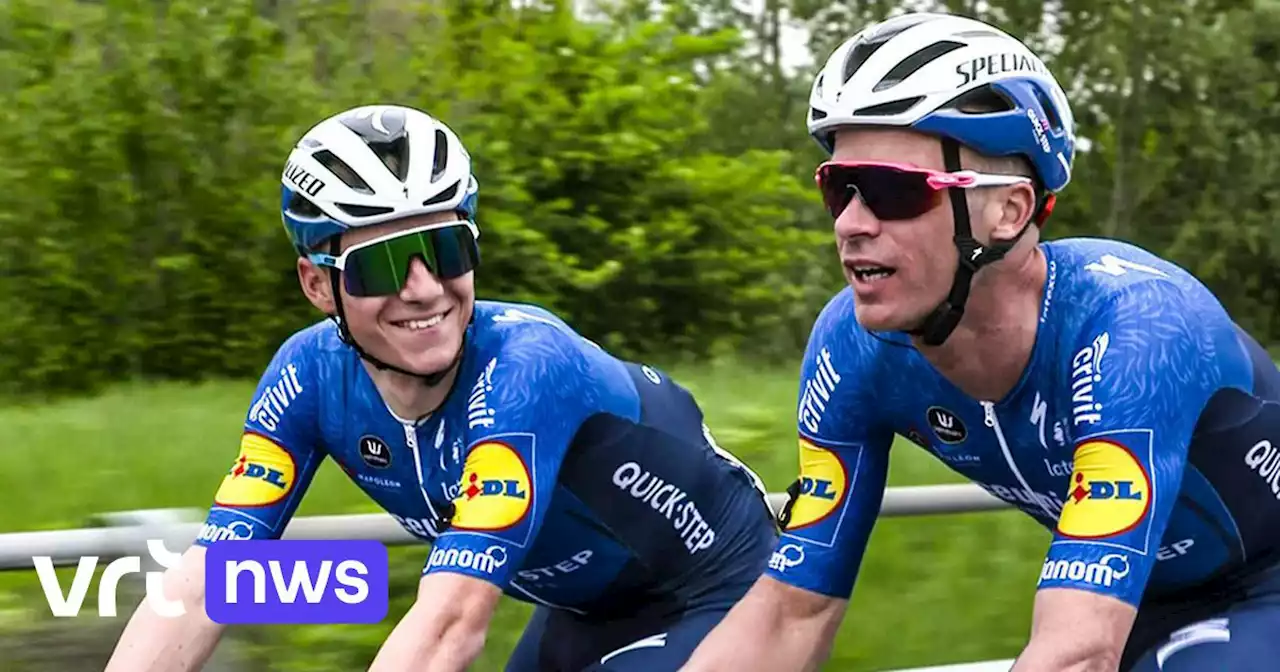Ook Remco Evenepoel komt Iljo Keisse uitzwaaien tijdens afscheidsfeest in Gentse Kuipke
