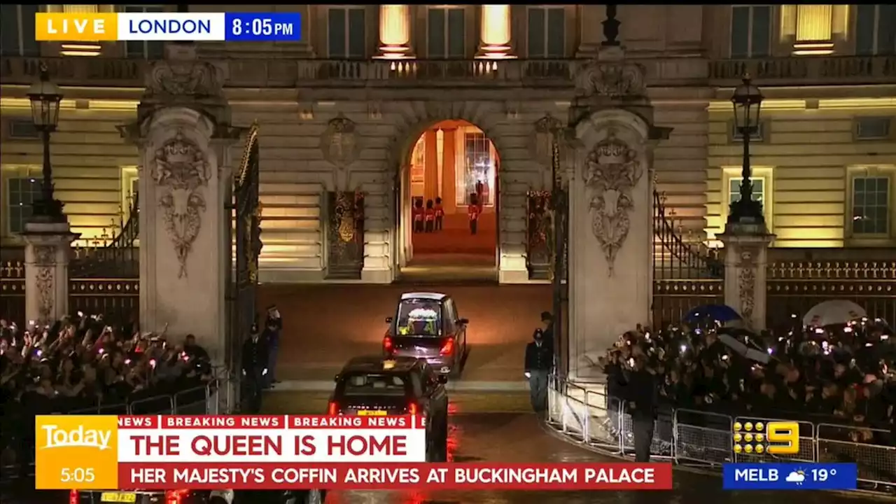 LIVE UPDATES: The Queen is home