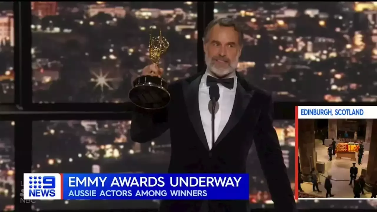 Emotional Moment Aussie Actor Murray Bartlett Thanks Mum In Emmys