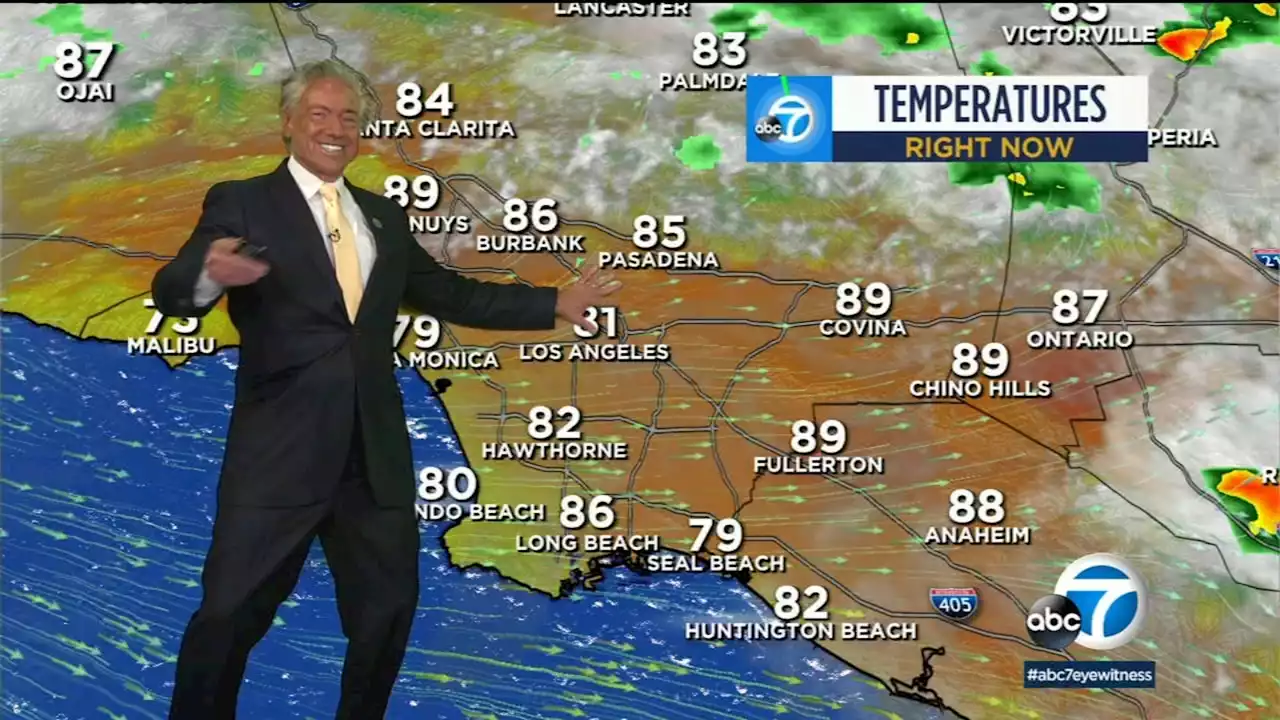 SoCal to see muggy conditions again Tuesday as Kay begins to move on