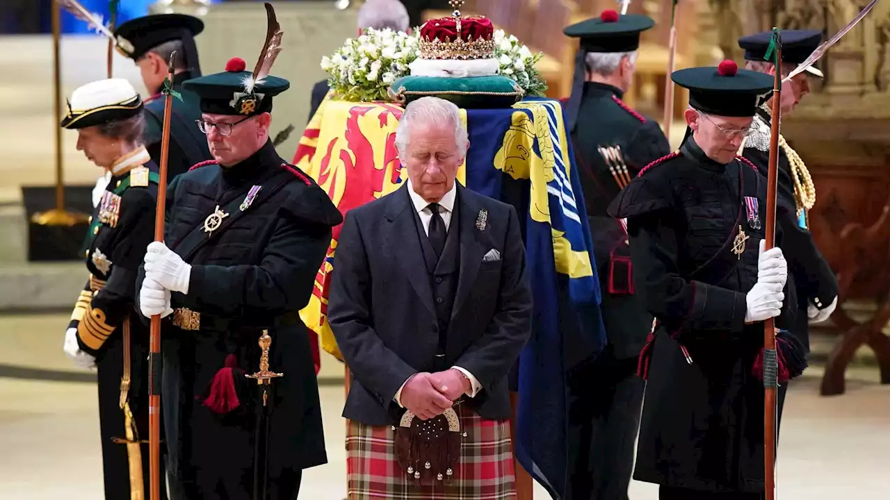 King Charles III travels to Belfast, queen's coffin to return to London