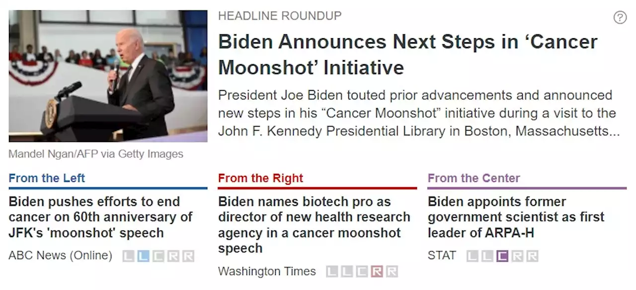 Biden Announces Next Steps in ‘Cancer Moonshot’ Initiative