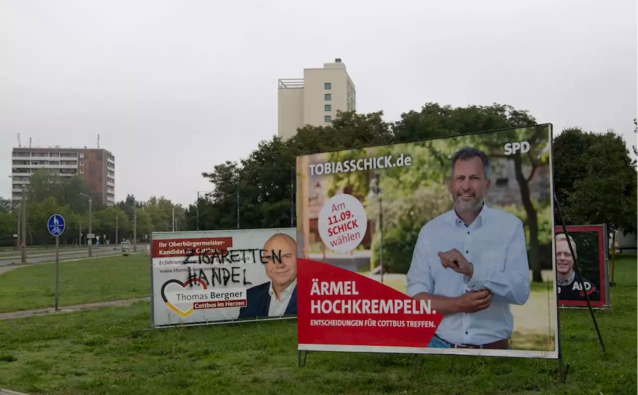 Stichwahl in Cottbus: Erste Parteien wollen SPD-Mann gegen AfD unterstützen