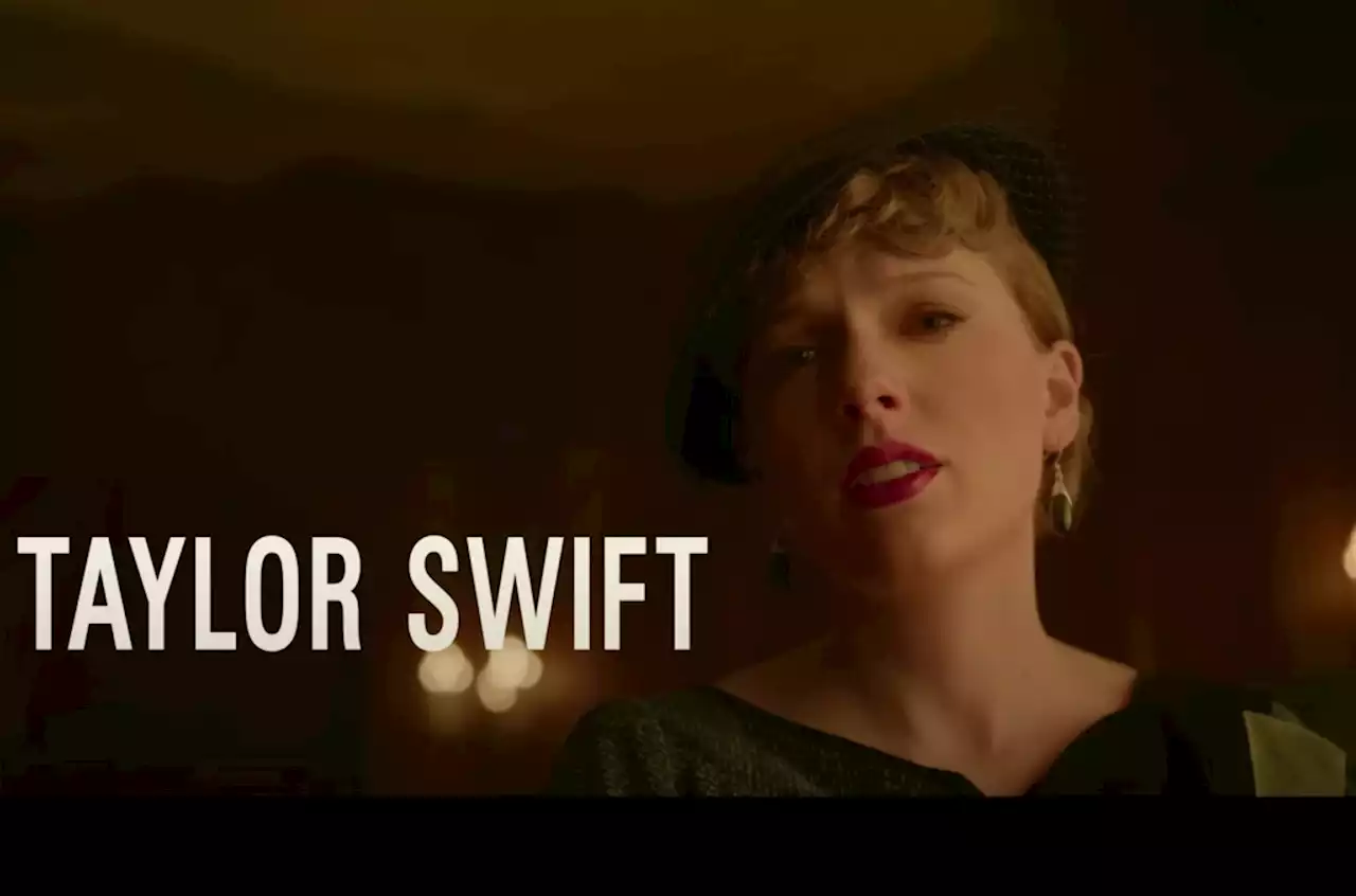 See Taylor Swift in Her 1930s Period Costume in a New ‘Amsterdam’ Poster