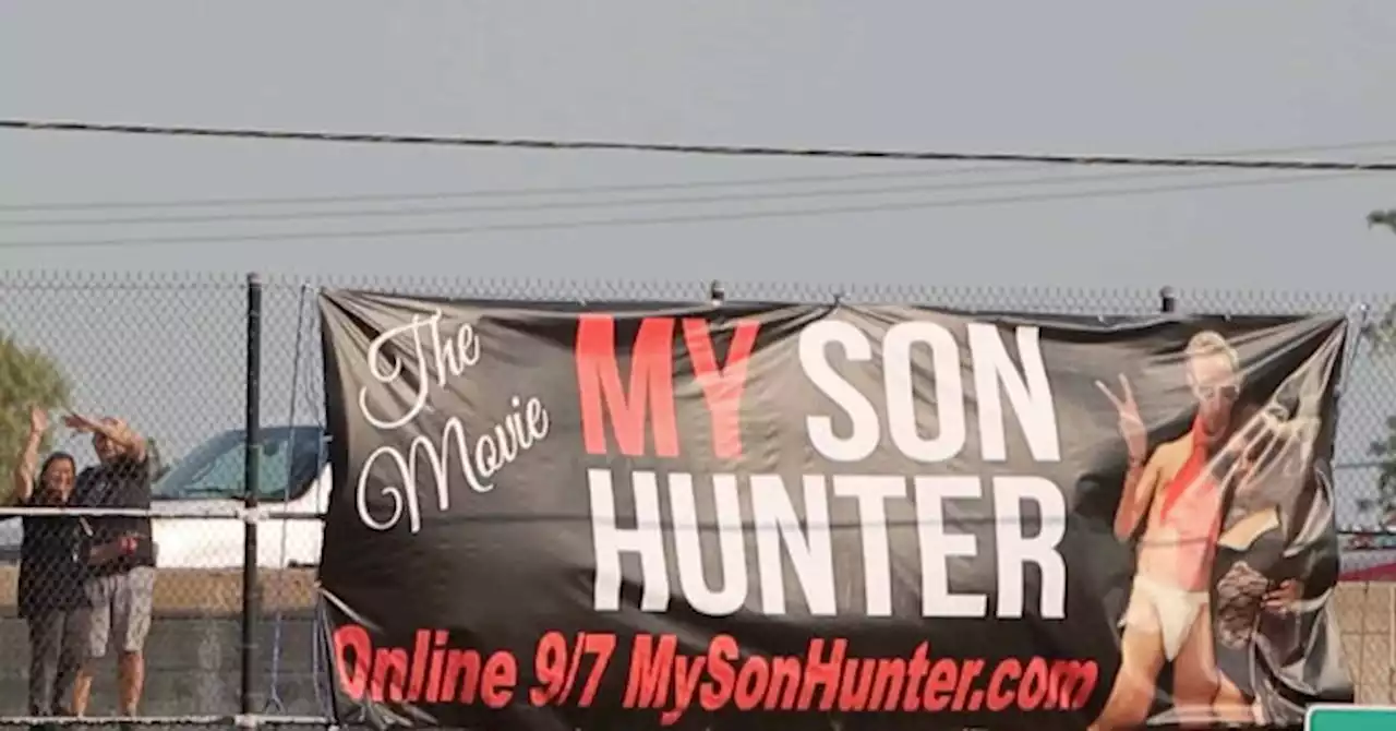 Watch: Massive 'My Son Hunter' Banner Flies in Minnesota, Wisconsin, Texas