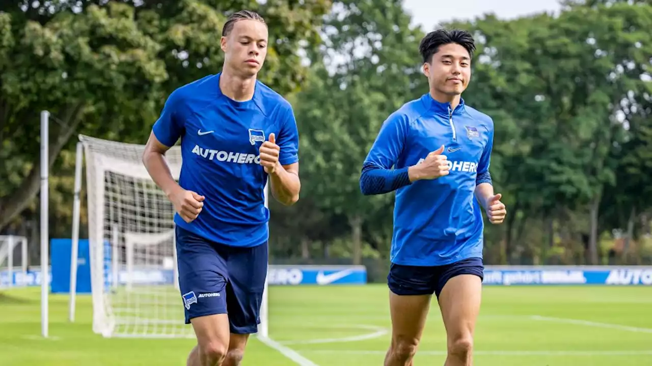 Scherhant und Lee zurück im Hertha-Training