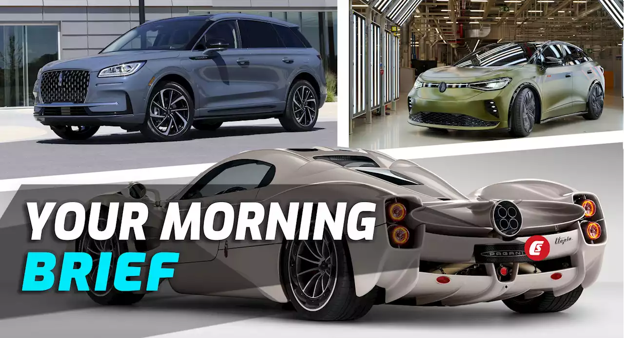 2023 Pagani Utopia, 2023 Lincoln Corsair, And VW ID.5 GTX Xcite Concept: Your Morning Brief | Carscoops