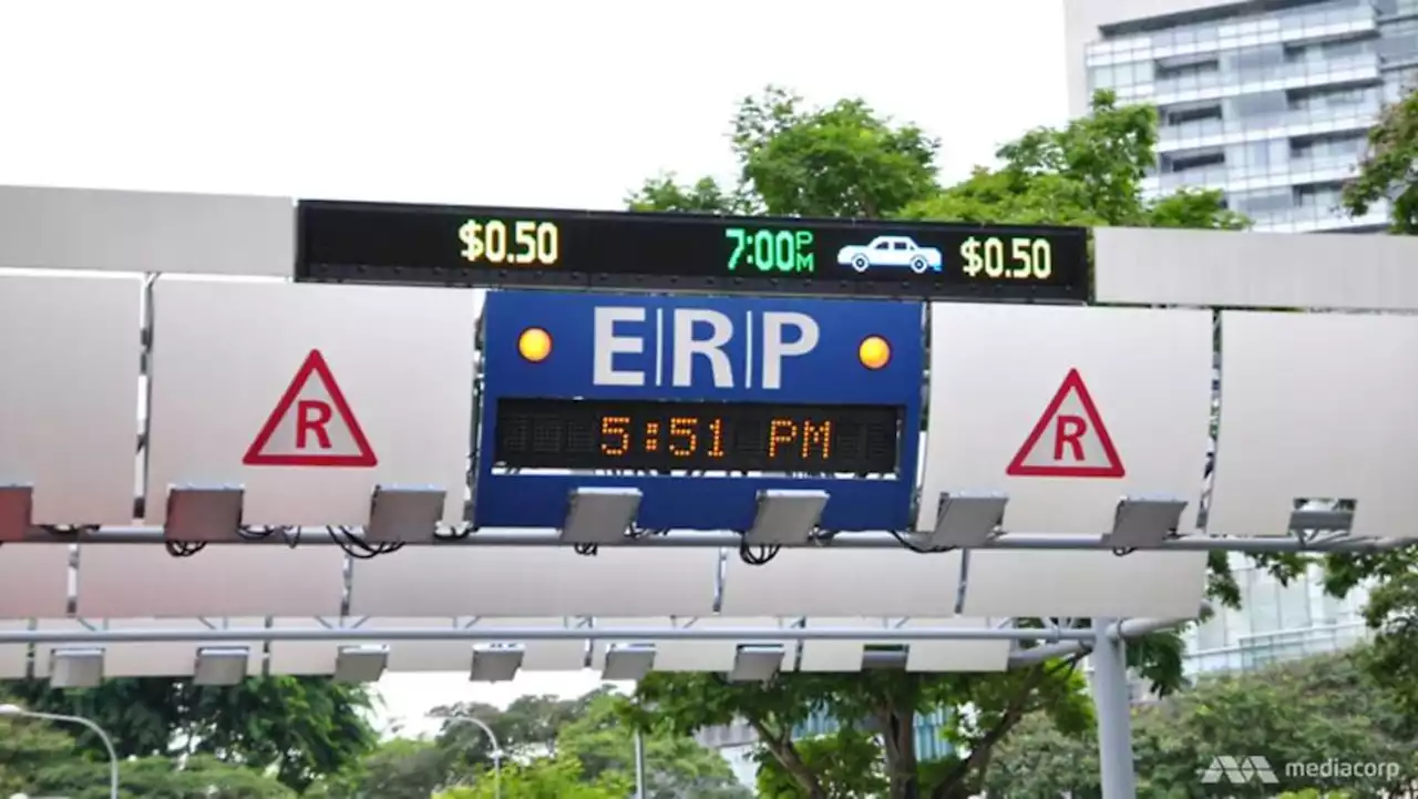 ERP rates to go up by S$1 at several expressway locations to ease congestion