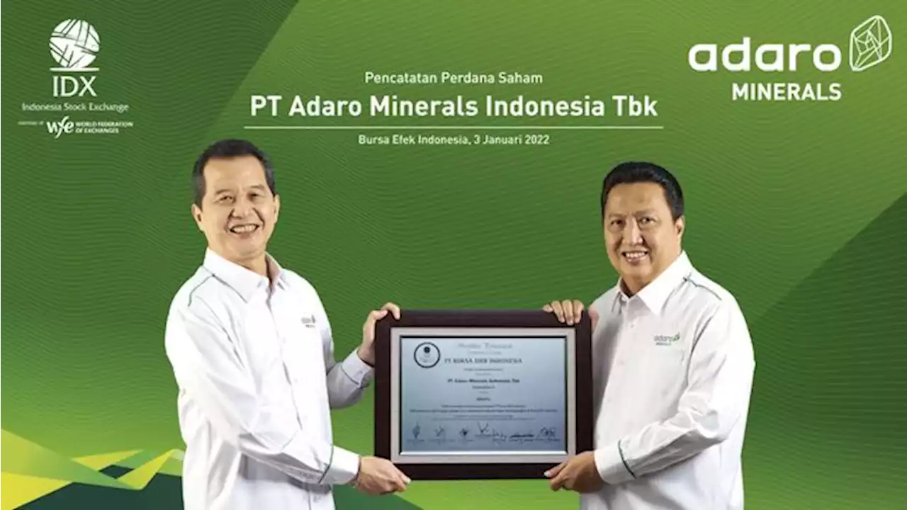 Adaro Minerals Pede Produksi Batu Bara Bisa Tembus 3 Juta Ton