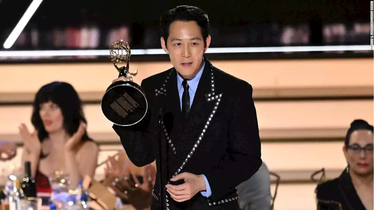 Emmy wins for 'Squid Game' actor Lee Jung-jae and director Hwang Dong-hyuk